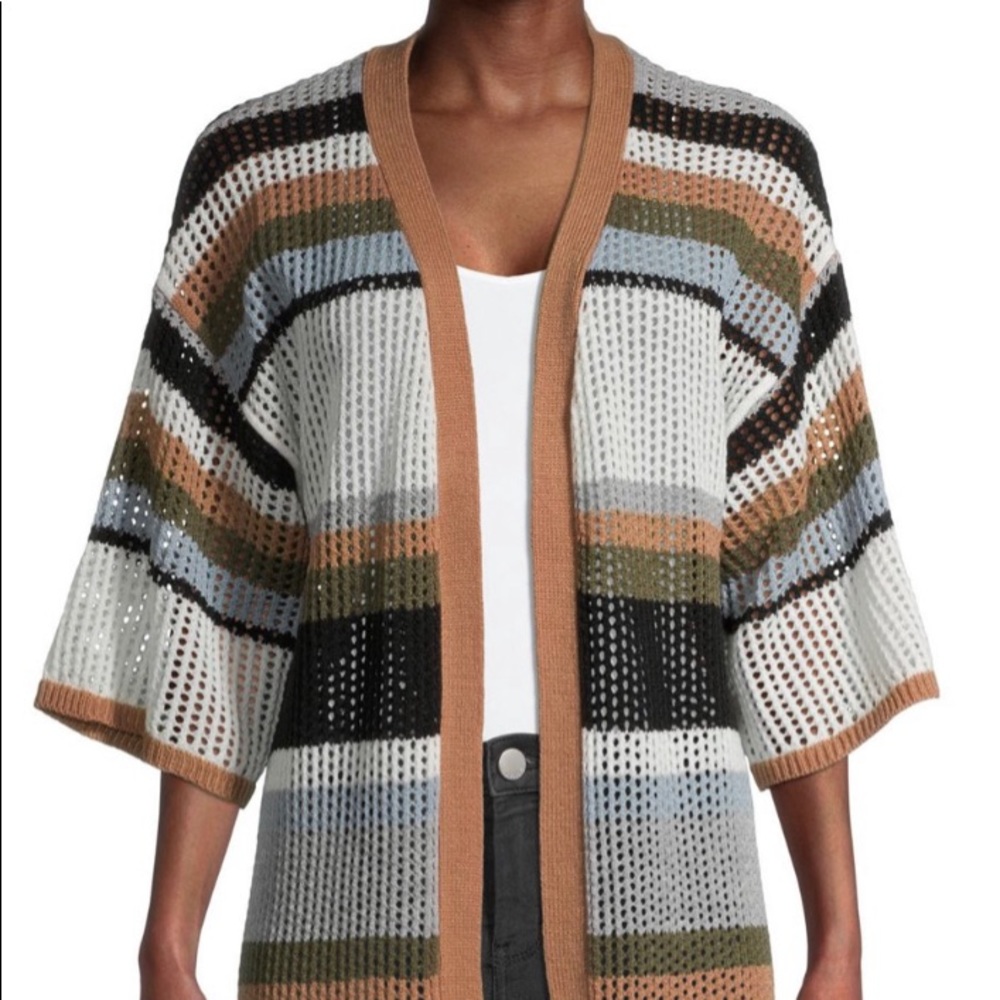 No Boundaries Pointelle Cardigan